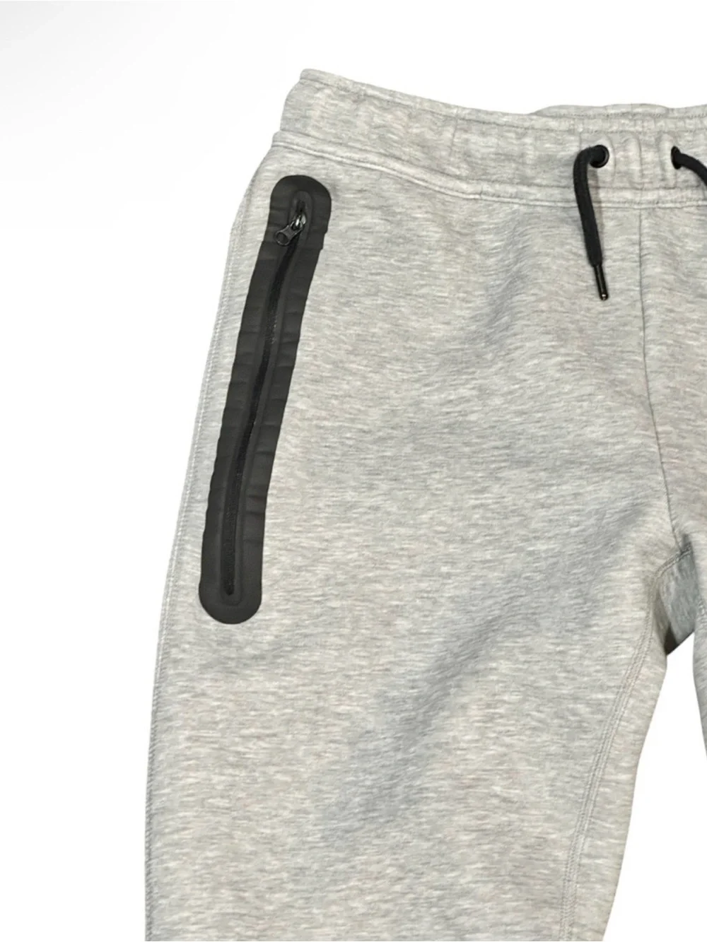 Nike Tech Joggers Pants - Youth Size Small - Light Gray - Athletic